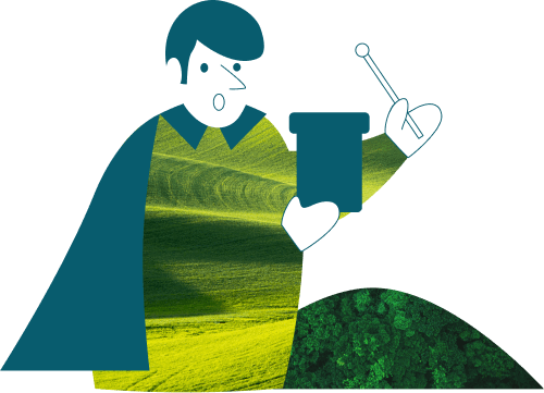 Illustration de magicien.